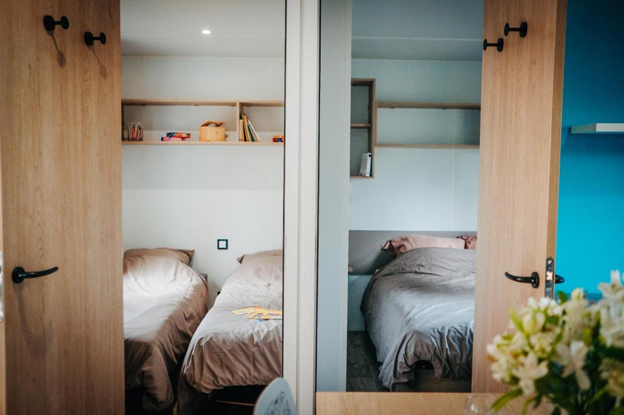 Mobil Home Xxl 4 Chambres - Camping Du Vieux Moulin Vensac ภายนอก รูปภาพ